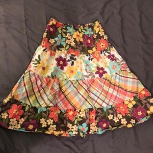 Bohemian style skirt